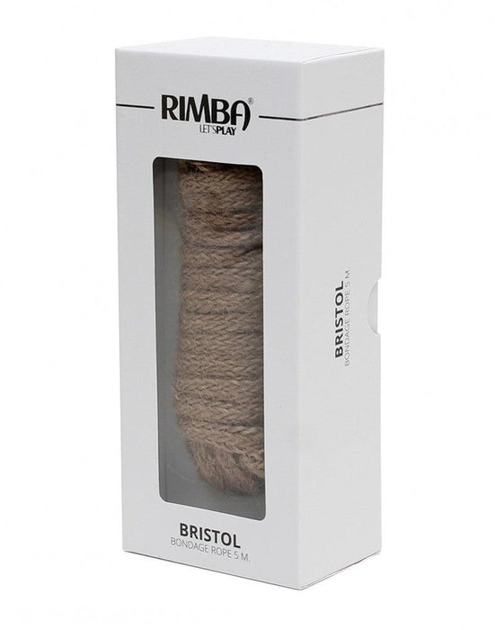 Rimba - Bristol - Natural Hennep Bondagetouw - 5 Meter-Erotiekvoordeel.nl