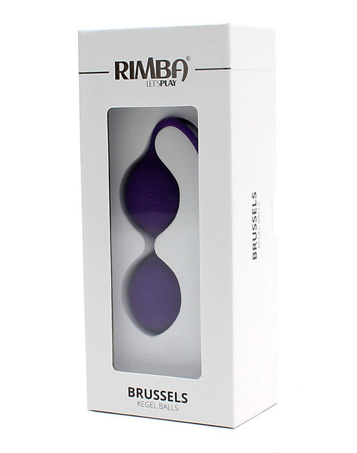 Rimba - Brussels - Vagina Beads - Purple-Erotiekvoordeel.nl
