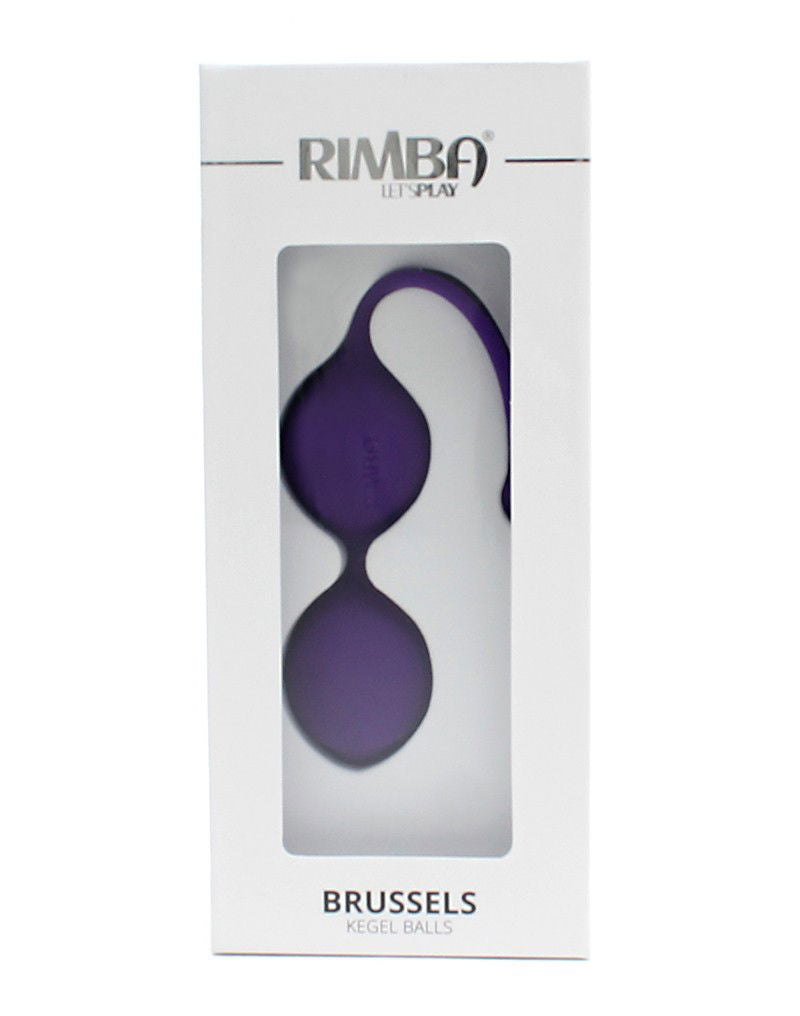 Rimba - Brussels - Vagina Beads - Purple-Erotiekvoordeel.nl