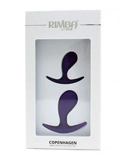 Rimba - Copenhagen - Anatomically Shaped Anal Plugs - Silicone - Purple-Erotiekvoordeel.nl