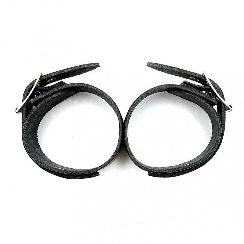 Rimba - Simple Leather Handcuffs-Erotiekvoordeel.nl