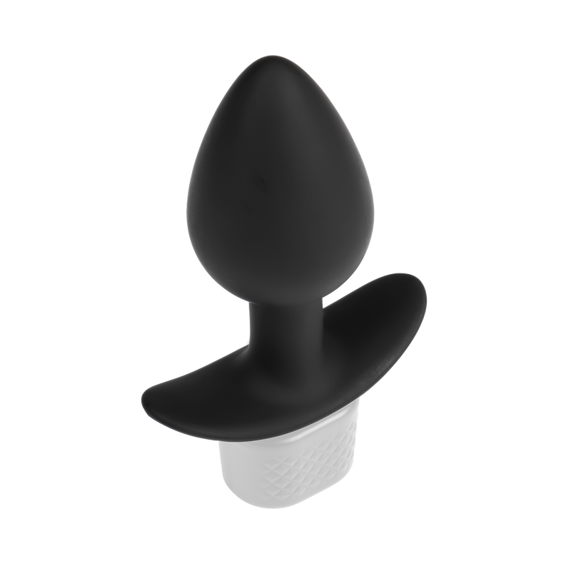 Rimba Electro Play - E-Stim Buttplug - Bi-Polair - Zwart-Erotiekvoordeel.nl
