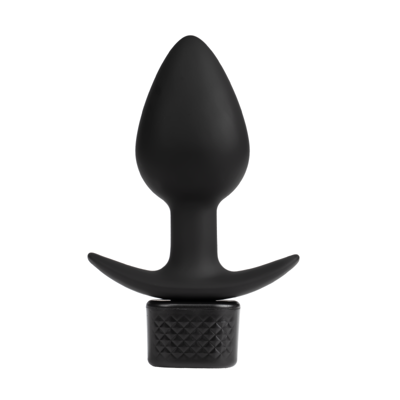 Rimba Electro Play - E-Stim Buttplug - Bi-Polair - Zwart-Erotiekvoordeel.nl