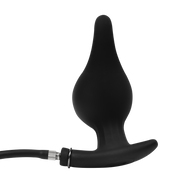 Rimba Electro Play - E-Stim Inflatable Anal Plug - Bi-Polar - Black-Erotiekvoordeel.nl