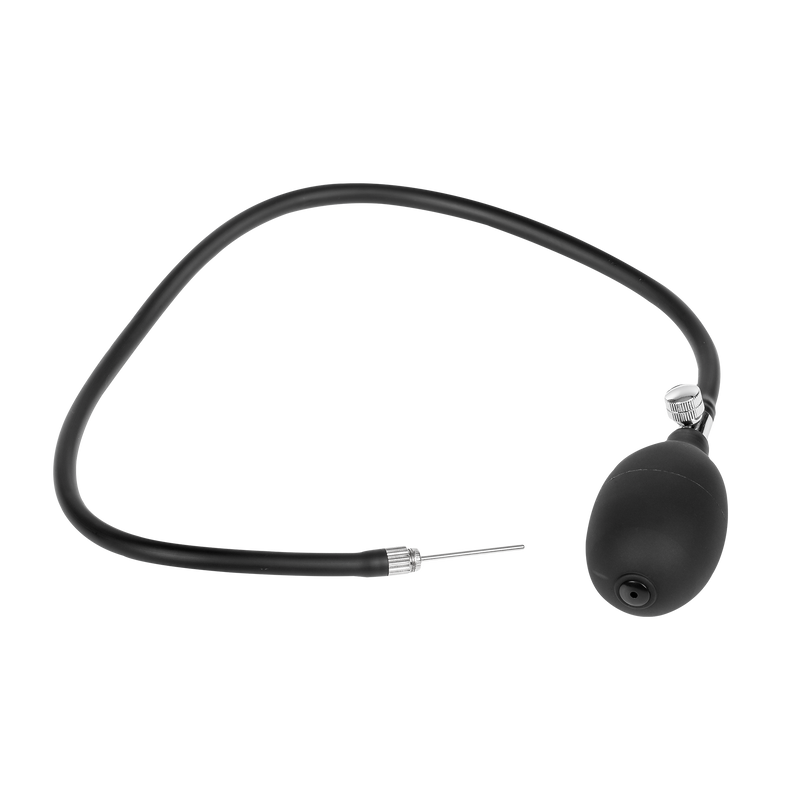 Rimba Electro Play - E-Stim Inflatable Anal Plug - Bi-Polar - Black-Erotiekvoordeel.nl