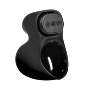 Rimba Electro Play - E-Stim Penis Head Stimulator - Bi-Polar - Black-Erotiekvoordeel.nl