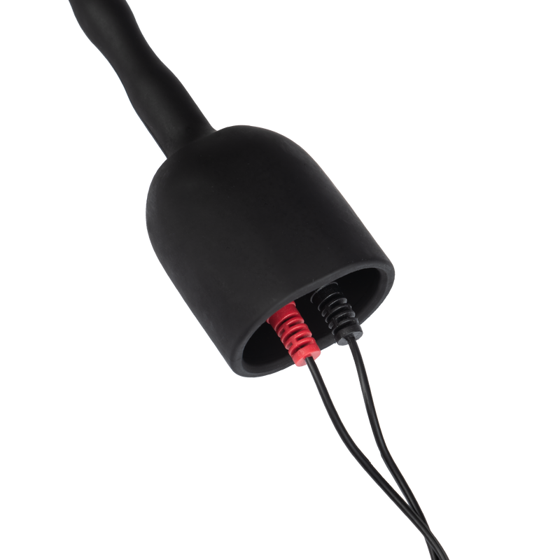 Rimba Electro Play - E-Stim Urethral Dilator - Bi-Polar - Black-Erotiekvoordeel.nl