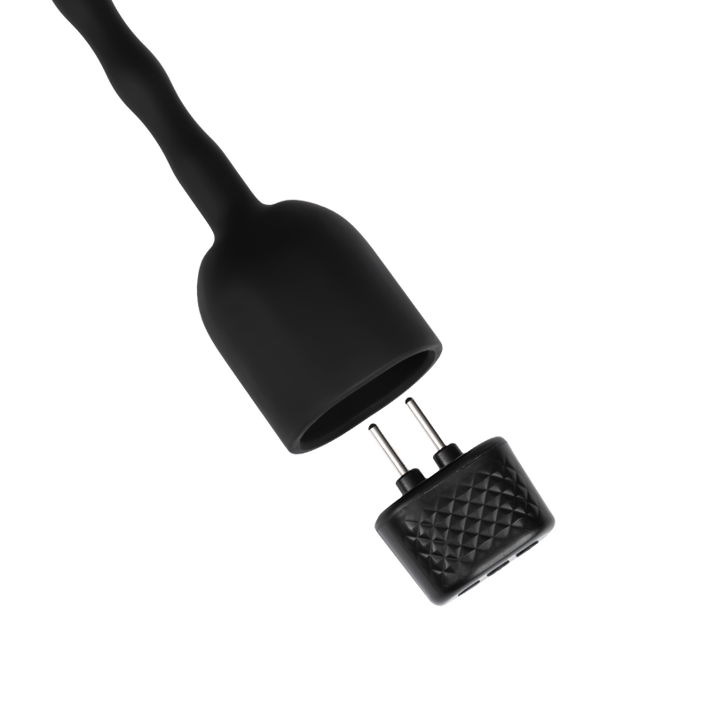 Rimba Electro Play - E-Stim Urethral Dilator - Bi-Polar - Black-Erotiekvoordeel.nl