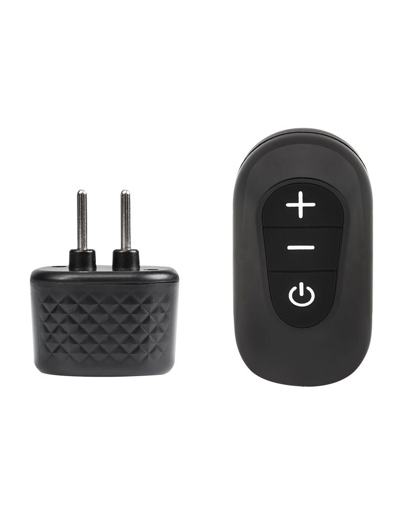 Rimba Electro Play - Mini Power Box con telecomando - Nero-Erotiekvoordeel.nl