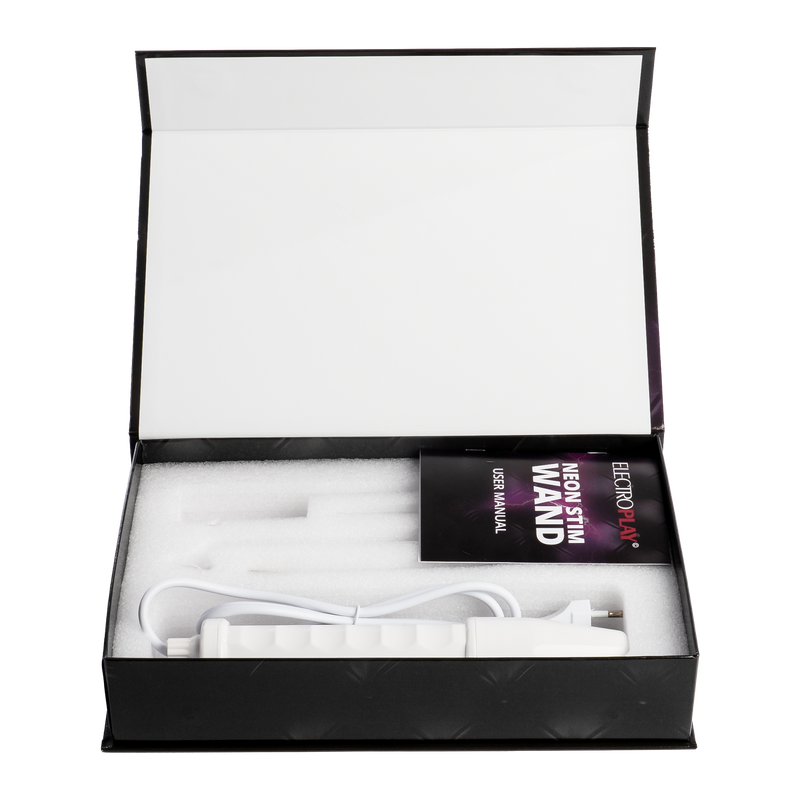 Rimba Electroplay - Neon Wand with Attachable Electrodes - 220 Volt EU-Erotiekvoordeel.nl