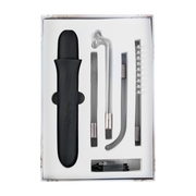 Rimba Electroplay - Varita Neon con electrodos intercambiables - Recargable - Erotiekvoordeel.nl