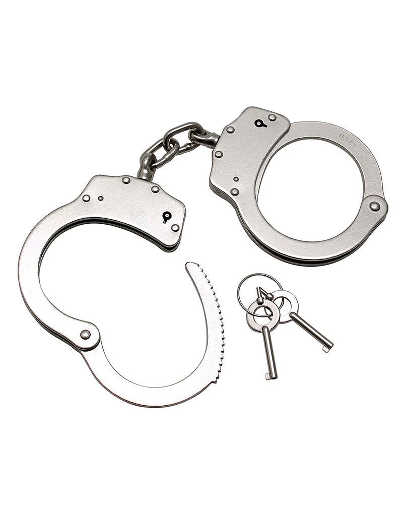 Rimba - Handboeien - Metalen Politie Polsboeien - Extra Zwaar - Verstelbaar-Erotiekvoordeel.nl