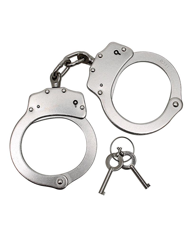 Rimba - Handboeien - Metalen Politie Polsboeien - Extra Zwaar - Verstelbaar-Erotiekvoordeel.nl