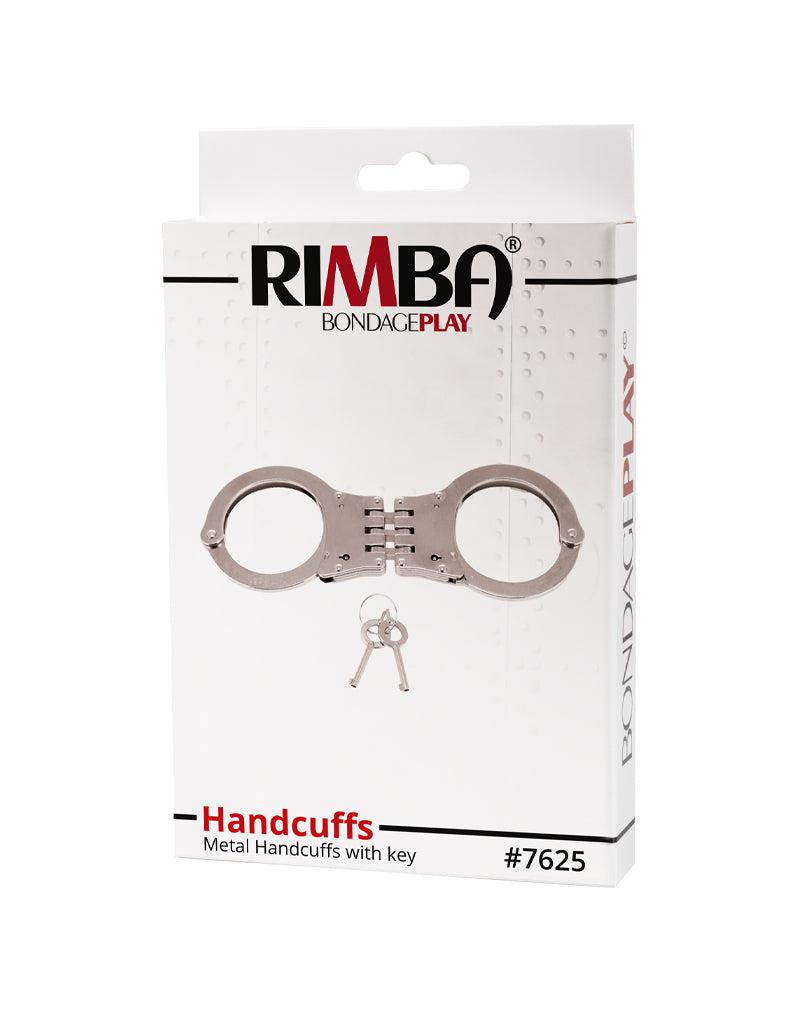 Rimba - Handboeien - Scharnierend - Metaal - Scharnierende Politie Handboeien-Erotiekvoordeel.nl