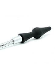 Rimba - Doccia intima - Silicone - Da montare sul tubo della doccia - Nero-Erotiekvoordeel.nl