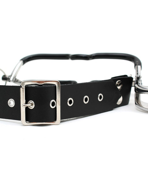 Rimba - Jennings Mondklem Met Leren Nekstrap-Erotiekvoordeel.nl