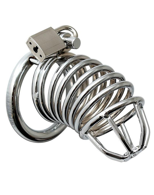 Rimba Bondage Play - Gabbia di castità - Gabbia per il pene in metallo con lucchetto - Erotiekvoordeel.nl