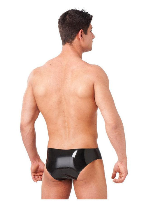 Rimba - Latex Heren Slip Met Penis Sleeve-Erotiekvoordeel.nl