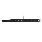 Rimba - Leather Bipolar Shock Collar - Black-Erotiekvoordeel.nl