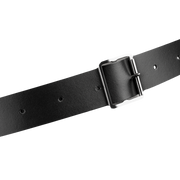 Rimba - Harnais de bondage en cuir pour la taille - Noir-Erotiekvoordeel.nl