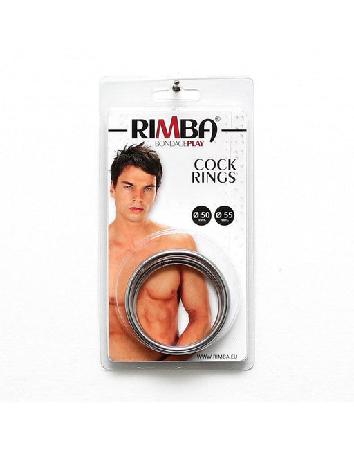 Rimba - Lot de cockrings en métal - Erotiekvoordeel.nl