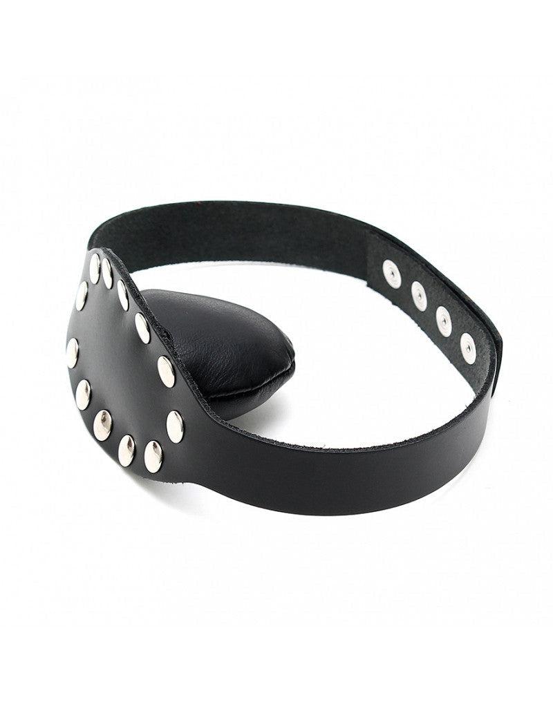 Rimba - Mondknevel met Zacht Lederen Bijt Kussen - Luxe, Verstelbare Gag-Erotiekvoordeel.nl