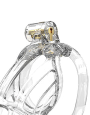 Rimba P-Cage - P-Cage PC01 - Cage de chasteté - Cage à pénis - Taille L - Transparent-Erotiekvoordeel.nl