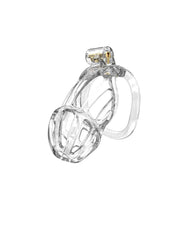 Rimba P-Cage - P-Cage PC01 - Cage de chasteté - Cage à pénis - Taille M - Transparent - Erotiekvoordeel.nl
