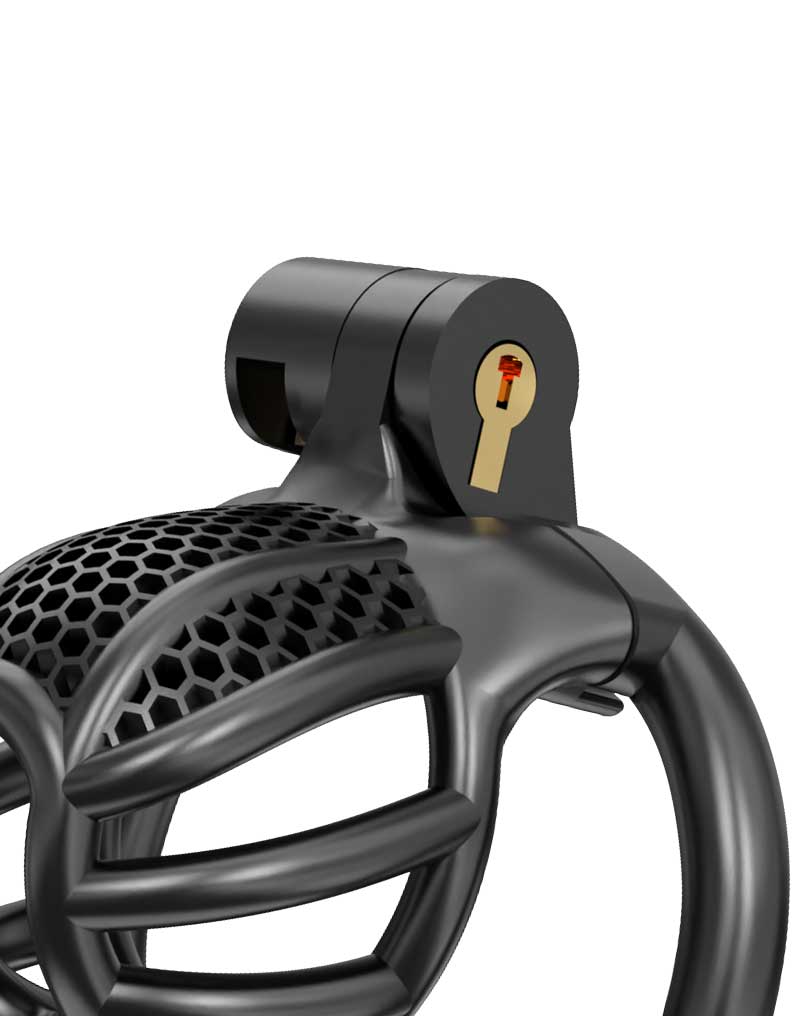 Rimba P-Cage - P-Cage PC06 - Chastity Cage - Penis Cage - Size XS - Black - Erotiekvoordeel.nl