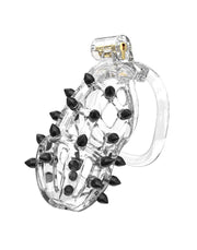 Rimba P-Cage - P-Cage PC09 - Cage de chasteté - Cage à pénis - Taille L - Transparent - Erotiekvoordeel.nl