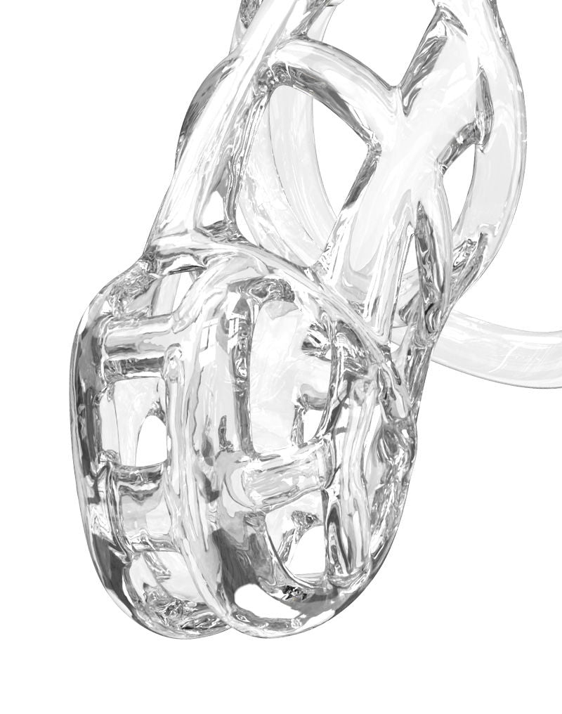 Rimba P-Cage - P-Cage PC11 - Cage de chasteté - Cage à pénis - Taille M - Transparent-Erotiekvoordeel.nl