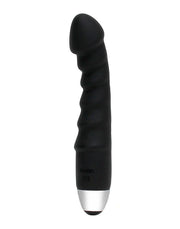 Rimba Palma Semi-Realistischer Vibrator 18 cm - Schwarz-Erotiekvoordeel.nl