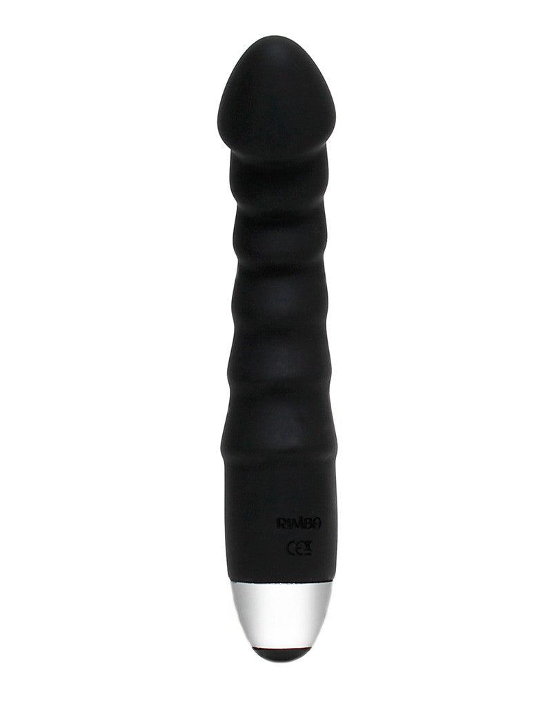 Rimba Palma Semi-Realistische Vibrator 18 cm – Zwart-Erotiekvoordeel.nl