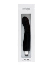 Rimba Palma Semi-Realistische Vibrator 18 cm – Zwart-Erotiekvoordeel.nl