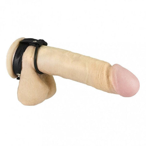 Rimba Bondage Play - Manicotto per pene con anello in gomma e bottoni a pressione - Erotiekvoordeel.nl