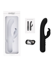 Rimba - Sensual Nights SN03 - Rabbit Vibrator - Zwart-Erotiekvoordeel.nl