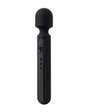 Rimba - Sensual Nights SN05 - Grote Wand Vibrator - Massager - Zwart-Erotiekvoordeel.nl