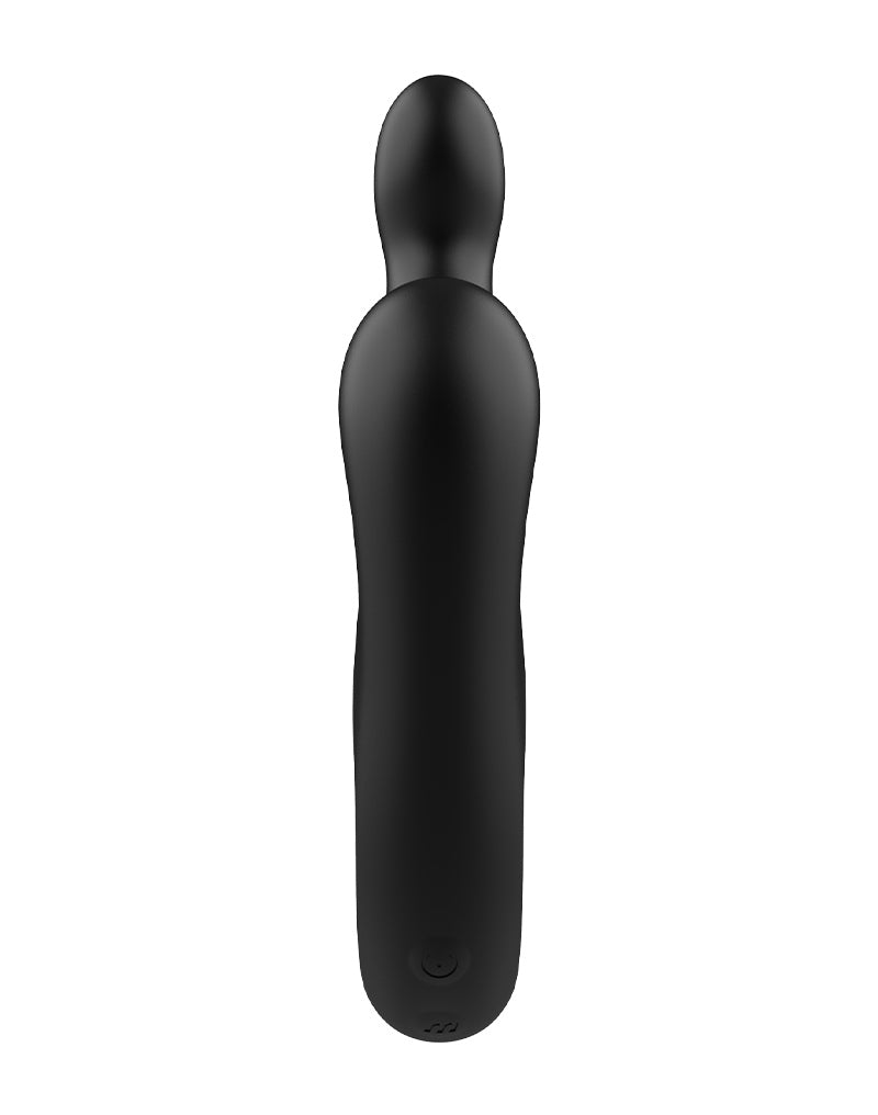 Rimba - Sensual Nights SN08 - Thrusting Vibrator with Tapping Function - Black-Erotiekvoordeel.nl