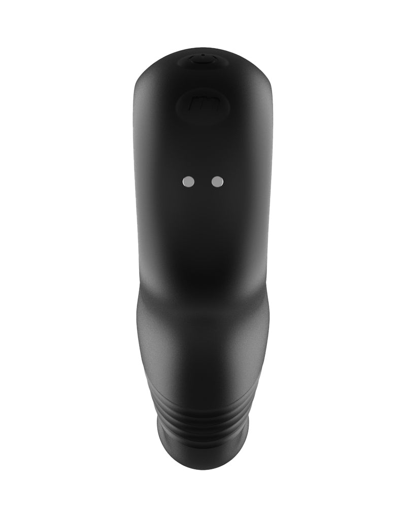 Rimba - Sensual Nights SN08 - Thrusting Vibrator with Tapping Function - Black-Erotiekvoordeel.nl