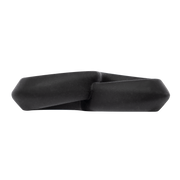 Rimba - Anneau en silicone en forme de 8 - Noir - Erotiekvoordeel.nl