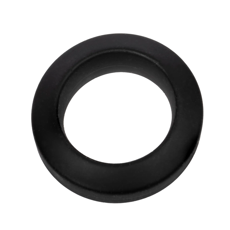 Rimba Bondage Play – Silicone Cock Ring – Black - Available in various sizes-Erotiekvoordeel.nl