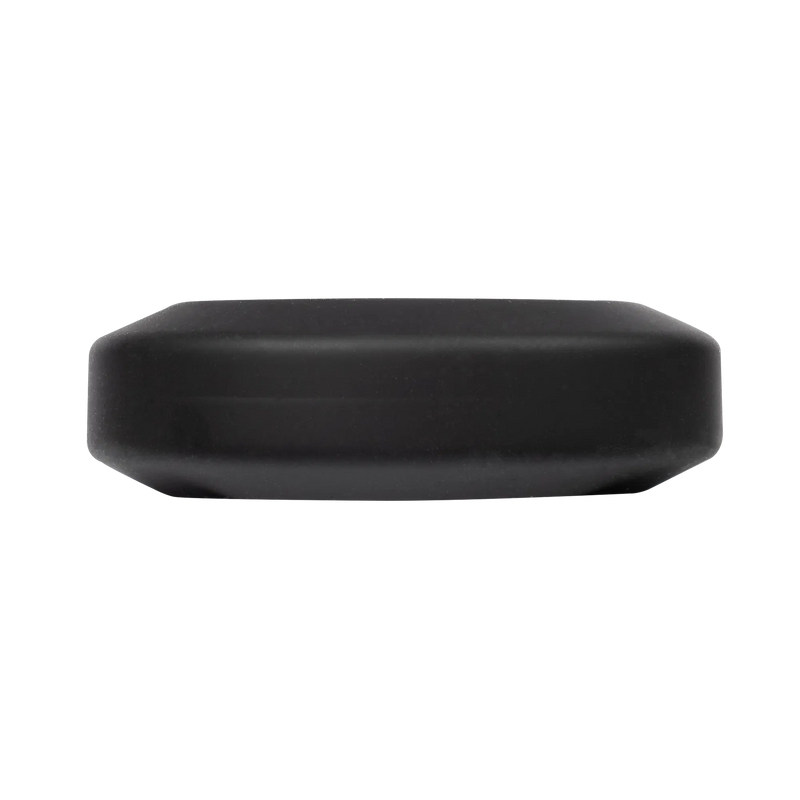 Rimba Bondage Play – Silicone Cock Ring – Black - Available in various sizes-Erotiekvoordeel.nl