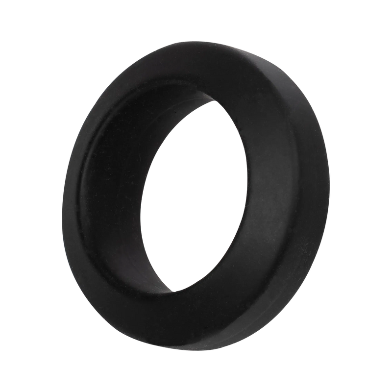 Rimba Bondage Play – Silicone Cock Ring – Black - Available in various sizes-Erotiekvoordeel.nl