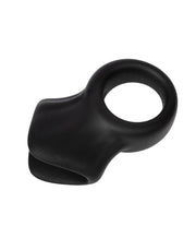 Rimba - Anillo para el pene de silicona con boca para estimulación del clítoris-Erotiekvoordeel.nl
