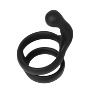 Rimba - Silicone Cock Ring with Stimulating Bead - Erotiekvoordeel.nl