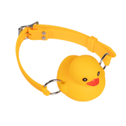 Rimba - Silikon-Gag-Badeente - Gelb - Erotiekvoordeel.nl
