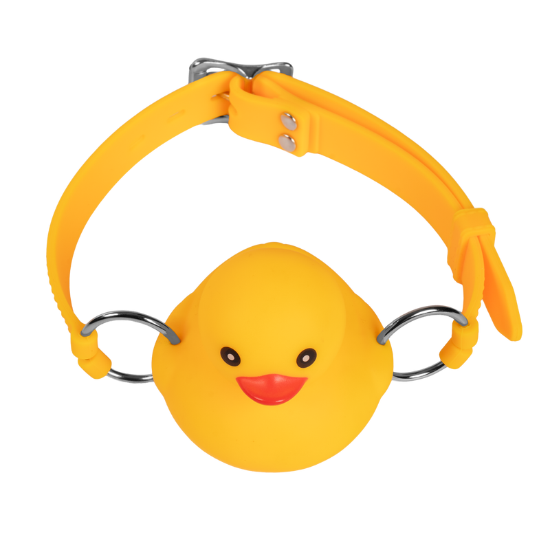 Rimba - Silikon-Gag-Badeente - Gelb - Erotiekvoordeel.nl