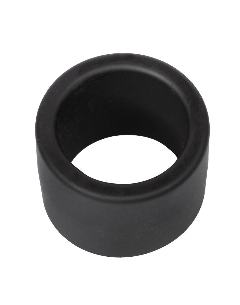 Rimba - Silikonowy Pierścień Na Mosznę - Ballstretcher - Wysokość 40 Mm - Czarny-Erotiekvoordeel.nl