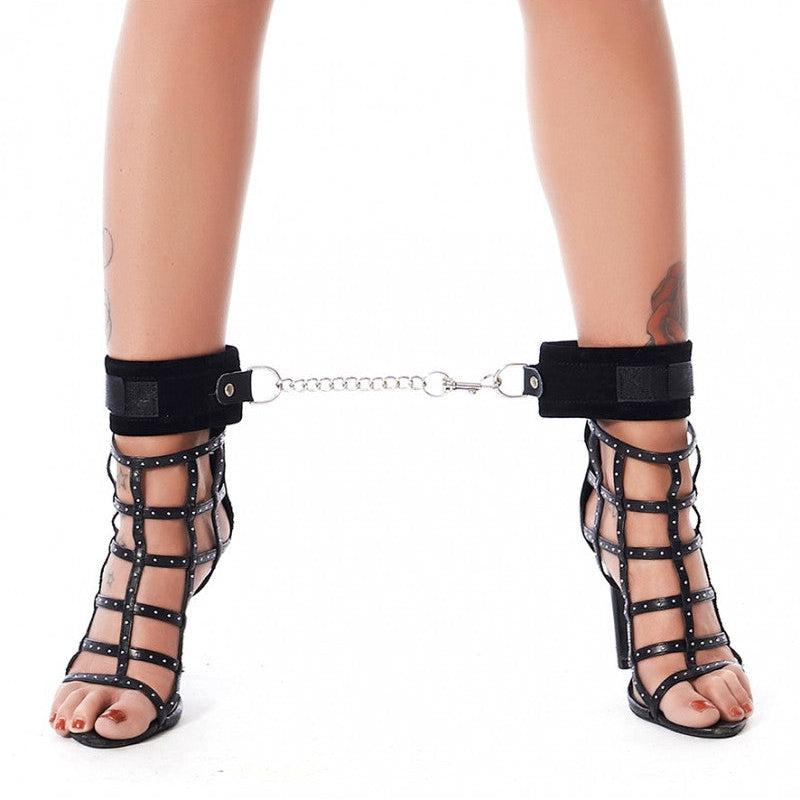 Rimba Bondage Play - Soft Bondage Einsteiger-Set - 6-teilig - Schwarz - Erotiekvoordeel.nl