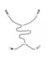 Rimba Bondage Play - Nippel- und Schamlippenklemmen mit Kette - Erotiekvoordeel.nl